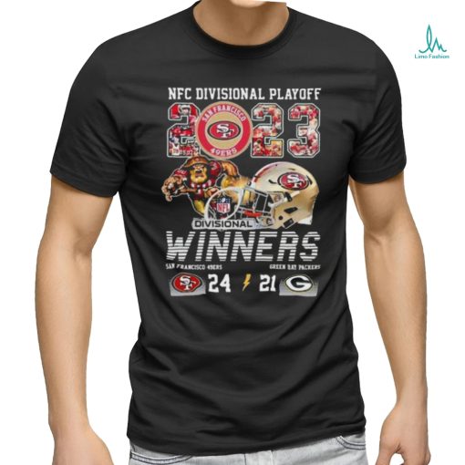 Official nFC Divisional Winners SF 49ers 24 21 Packers Shirt