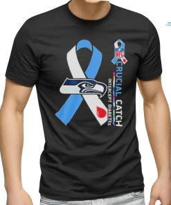Official nFL Seattle Seahawks crucial catch intercept diabetes 2024 Shirt, hoodie, sweater, long sleeve and tank top Official nFL Seattle Seahawks crucial catch intercept diabetes 2024 Shirt