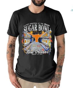 Official new Orleans Sugar Bowl Playoff Texas Longhorns shirt