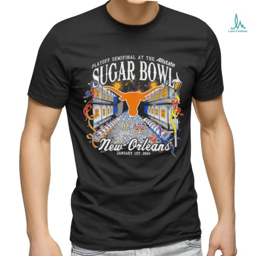 Official new Orleans Sugar Bowl Playoff Texas Longhorns shirt