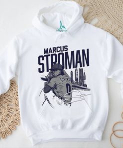 Official new York Yankees Marcus Stroman Manhattan Skyline Signature Shirt
