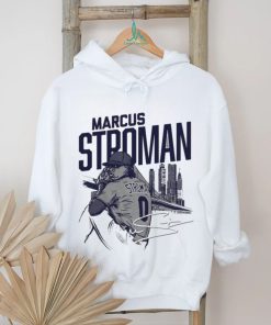 Official new York Yankees Marcus Stroman Manhattan Skyline Signature Shirt