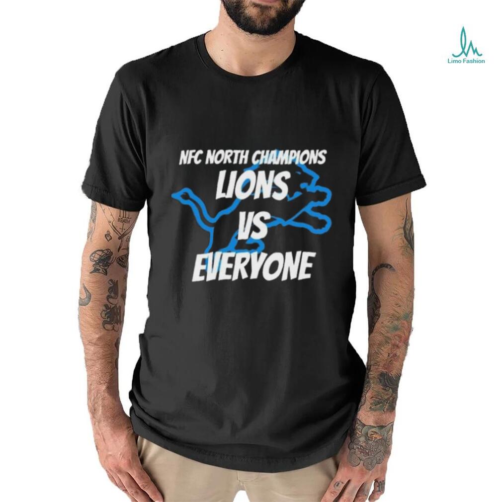 Official nfc north champs detroit lions vs everyone new shirt Official nfc north champs detroit lions vs everyone new shirt