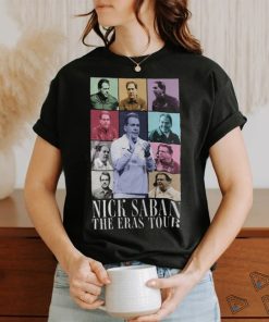Official nick saban the eras tour shirt, hoodie, sweater, long sleeve and tank top Official nick saban the eras tour shirt