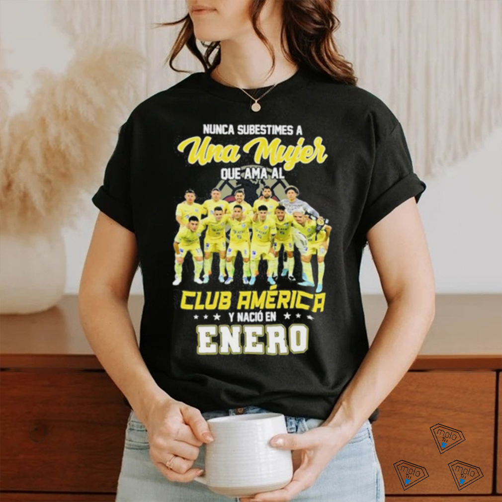 Official nunca subestimes a una mujer que ama al club America y bacio en wnwro shirt Official nunca subestimes a una mujer que ama al club America y bacio en wnwro shirt