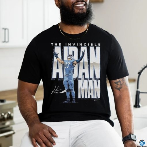 Official official Aidan Hutchinson Detroit Lions The Invincible Aidan Man Shirt