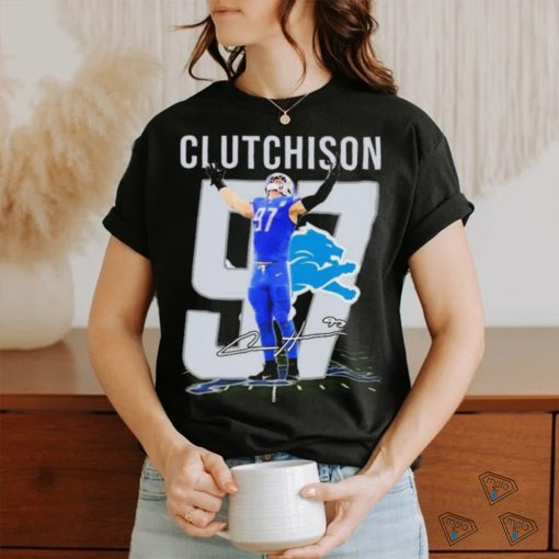 Official official Detroit Lions Aidan Hutchinson Clutchison signature Shirt