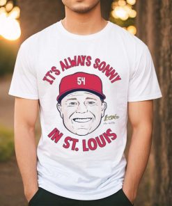 Official official It’s Always Sonny In St. Louis Cardinals Shirt