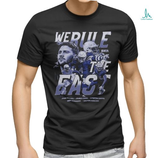 Official official Josh Allen Buffalo Bills We Rule The East Shirt