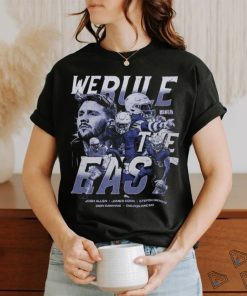 Official official Josh Allen Buffalo Bills We Rule The East Shirt