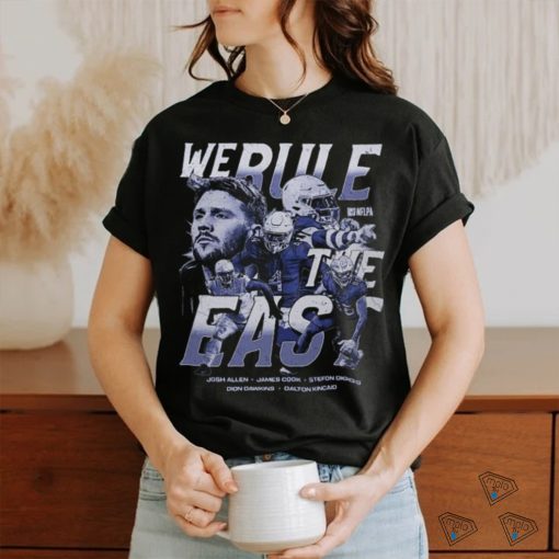 Official official Josh Allen Buffalo Bills We Rule The East Shirt