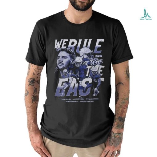 Official official Josh Allen Buffalo Bills We Rule The East Shirt