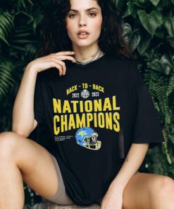Official official South Dakota State Jackrabbits 2023 National Champions Helmet Back To Back Shirt