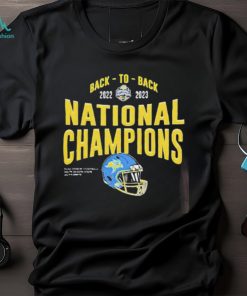 Official official South Dakota State Jackrabbits 2023 National Champions Helmet Back To Back Shirt