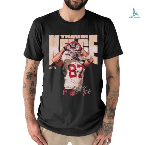 Official official Travis Kelce Kansas City Chiefs Heart Signature Shirt