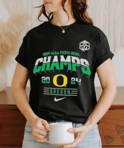 Official oregon Ducks Nike Youth 2024 Fiesta Bowl Champions Locker Room T Shirt