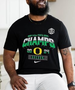 Official oregon Ducks Nike Youth 2024 Fiesta Bowl Champions Locker Room T Shirt