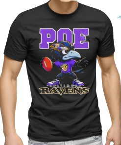 Official poe Mascot Play Football Baltimore Ravens Shirt