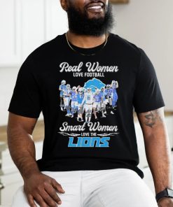 Official real Women Love Football Smart Women Love The Detroit Lions Team 2024 NFC Championship Game Shirt