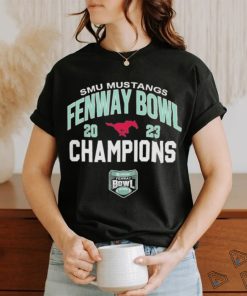 Official sMU Mustangs Is The 2023 Fenway Bowl Champions NCAA College Football Unisex Shirt
