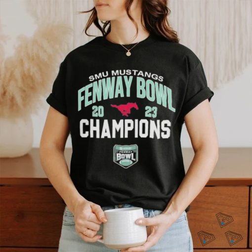 Official sMU Mustangs Is The 2023 Fenway Bowl Champions NCAA College Football Unisex Shirt