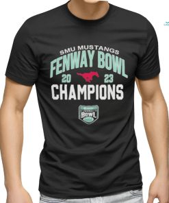 Official sMU Mustangs Is The 2023 Fenway Bowl Champions NCAA College Football Unisex Shirt