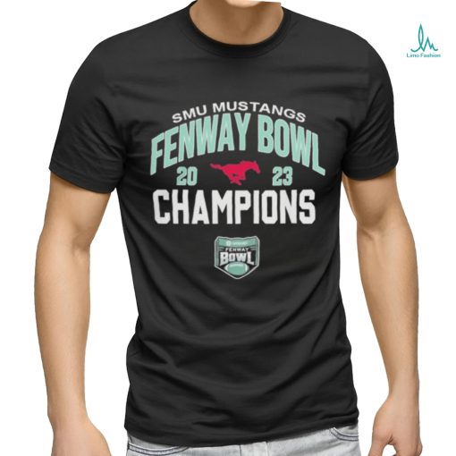 Official sMU Mustangs Is The 2023 Fenway Bowl Champions NCAA College Football Unisex Shirt