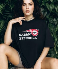 Official saban Belichick ’24 alabama And New England Patriot Logo Shirt