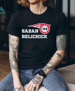 Official saban Belichick ’24 alabama And New England Patriot Logo Shirt