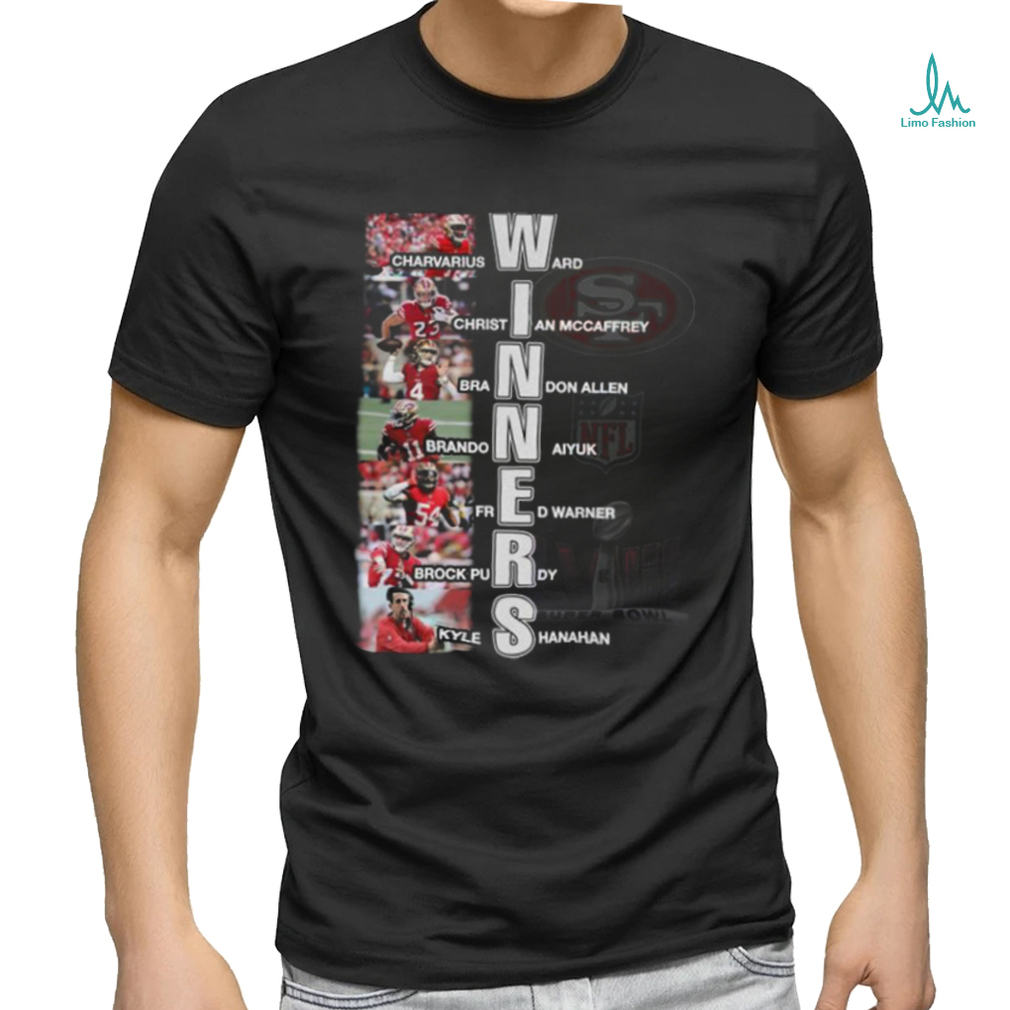 Official san Francisco 49Ers Winners NFL Super Bowl LVIII Shirt Official san Francisco 49Ers Winners NFL Super Bowl LVIII Shirt