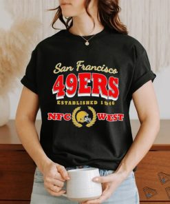 Official san Francisco 49ers Established 1946 NFC West T Shirt