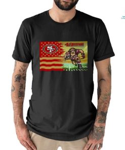 Official san Francisco 49ers Football Team Mascot Flag 2024 Shirt