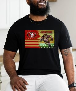 Official san Francisco 49ers Football Team Mascot Flag 2024 Shirt