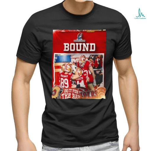 Official san Francisco 49ers NFC Championship Bound NFL Playoffs Shirt