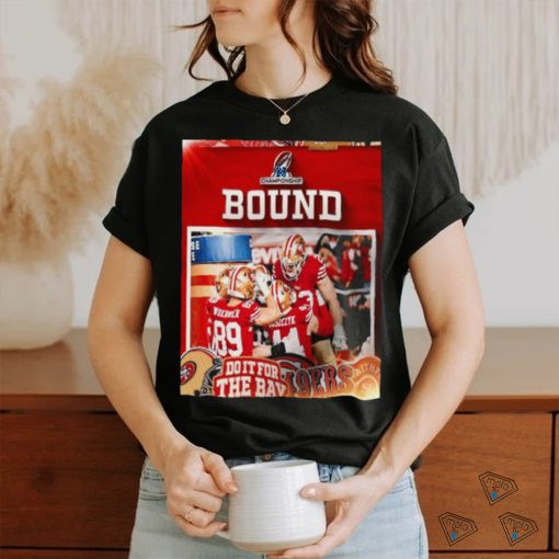 Official san Francisco 49ers NFC Championship Bound NFL Playoffs Shirt