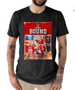 Official san Francisco 49ers NFC Championship Bound NFL Playoffs Shirt