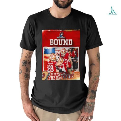 Official san Francisco 49ers NFC Championship Bound NFL Playoffs Shirt