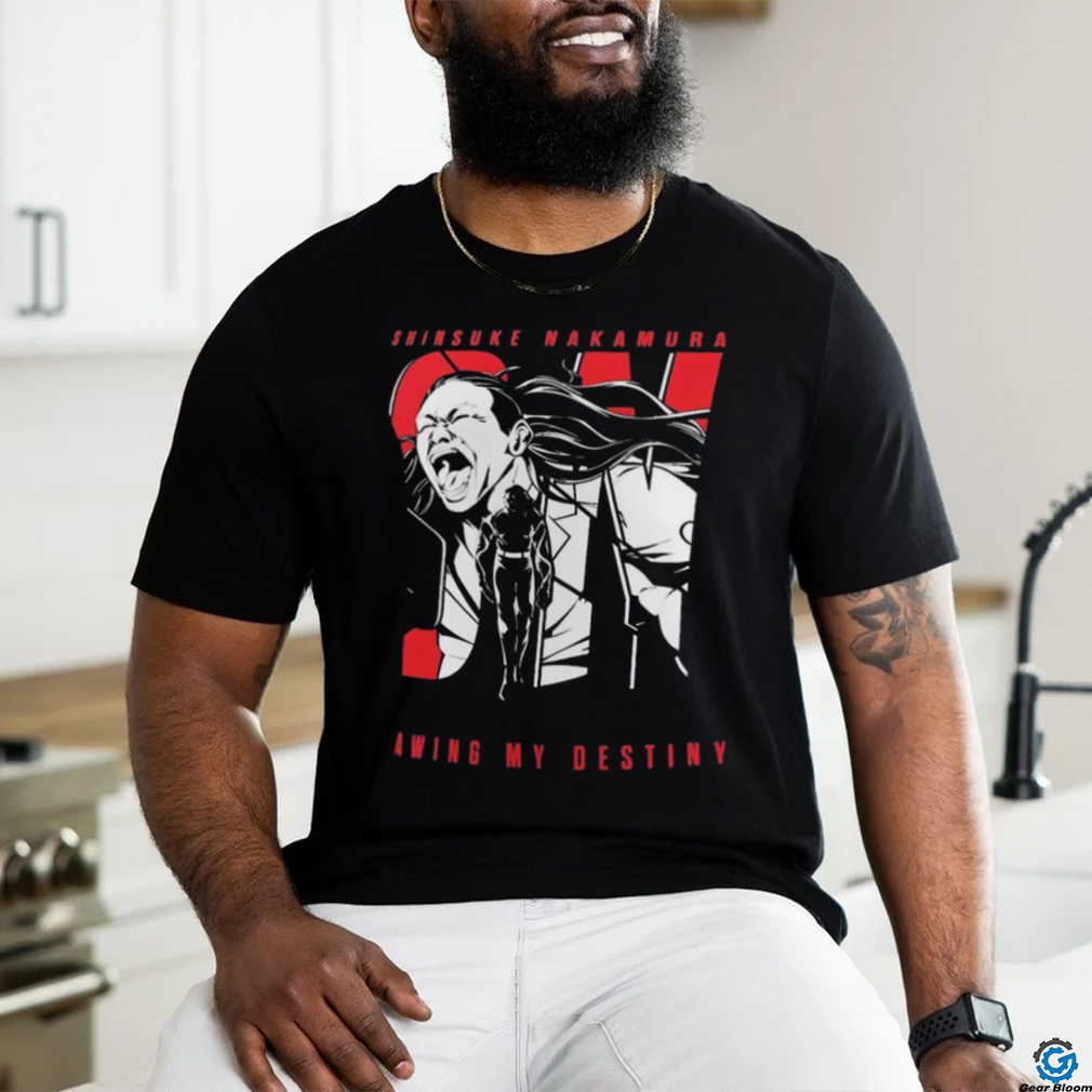 Official shinsuke Nakamura Drawing My Destiny Shirt Official shinsuke Nakamura Drawing My Destiny Shirt