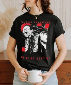 Official shinsuke Nakamura Drawing My Destiny Shirt