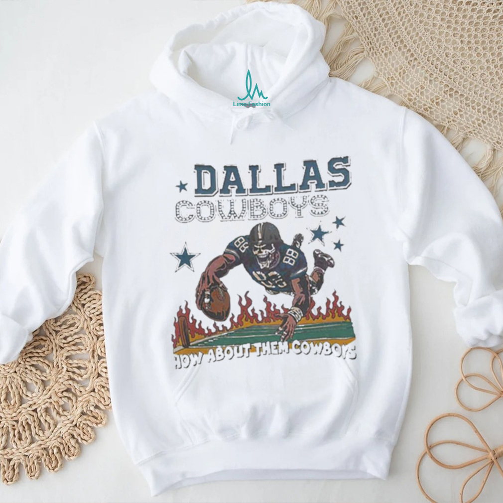 Official skeleton How About Them Cowboys Shirt Official skeleton How About Them Cowboys Shirt