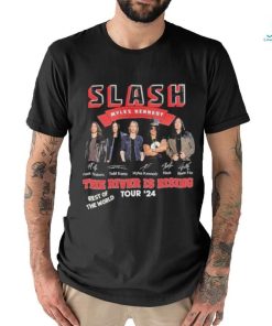 Official slash Myles Kennedy The River Is Rising Tour’s Signatures Shirt