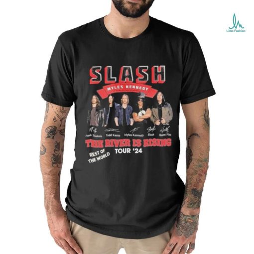 Official slash Myles Kennedy The River Is Rising Tour’s Signatures Shirt