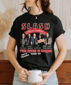 Official slash Myles Kennedy The River Is Rising Tour’s Signatures Shirt