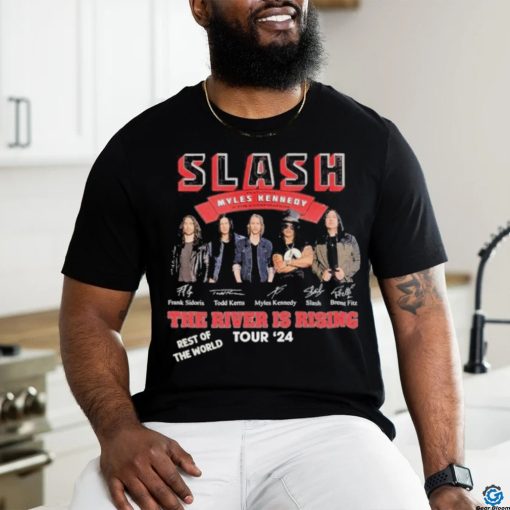 Official slash Myles Kennedy The River Is Rising Tour’s Signatures Shirt