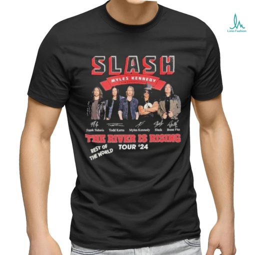Official slash Myles Kennedy The River Is Rising Tour’s Signatures Shirt