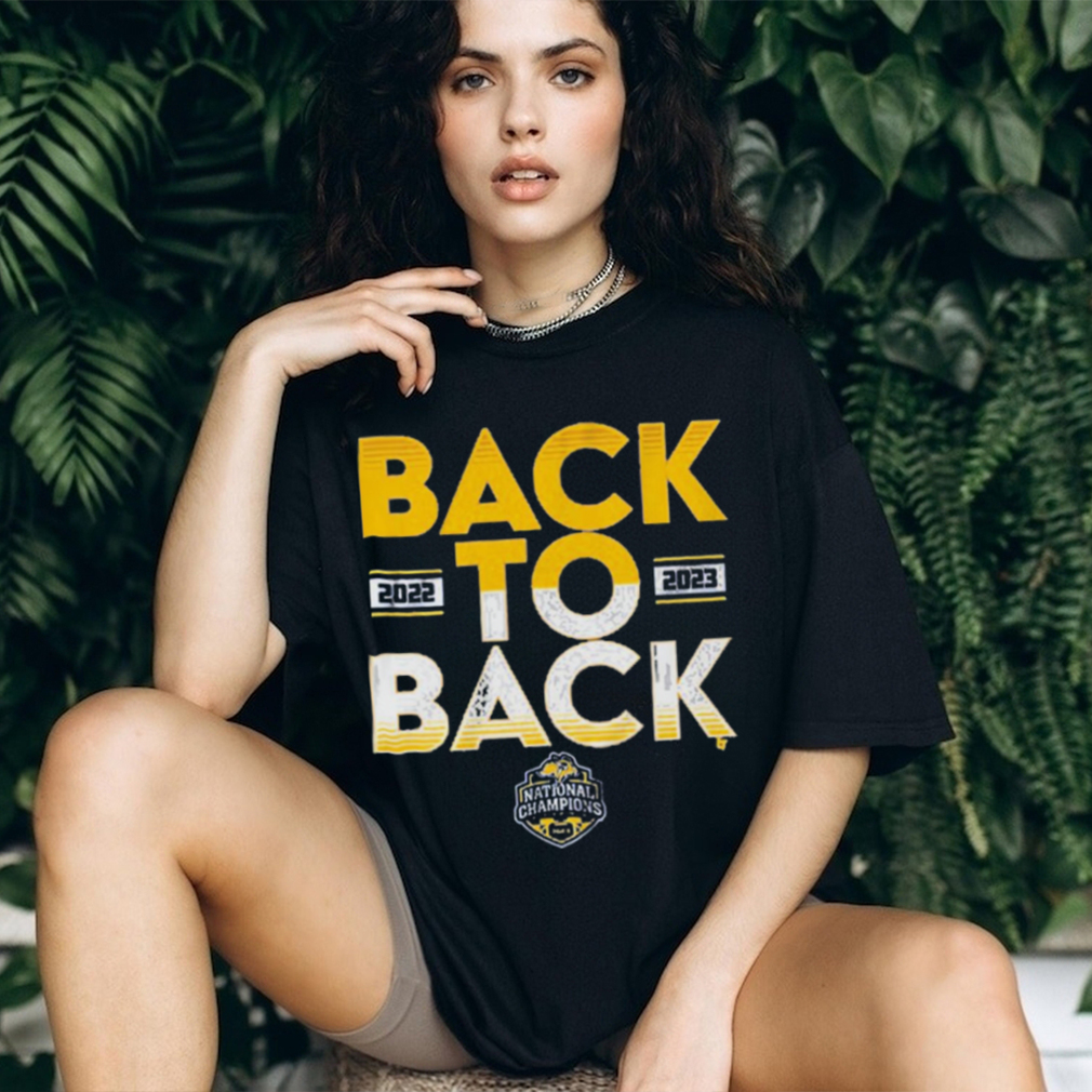 Official south Dakota State Football Back to back National Champions Logo Shirt Official south Dakota State Football Back to back National Champions Logo Shirt