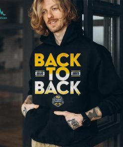 Official south Dakota State Football Back to back National Champions Logo Shirt