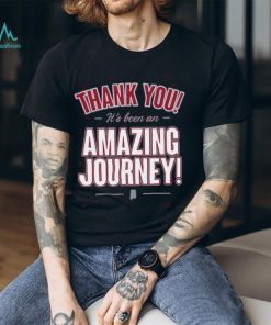 Official thank You Nick Saban It’s Been An Amazing Journey Shirt