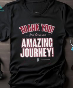 Official thank You Nick Saban It’s Been An Amazing Journey Shirt