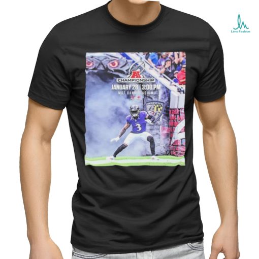 Official the AFC Championship Goes Through Baltimore Ravens January 28th 2024 At M And T Bank Stadium Shirt